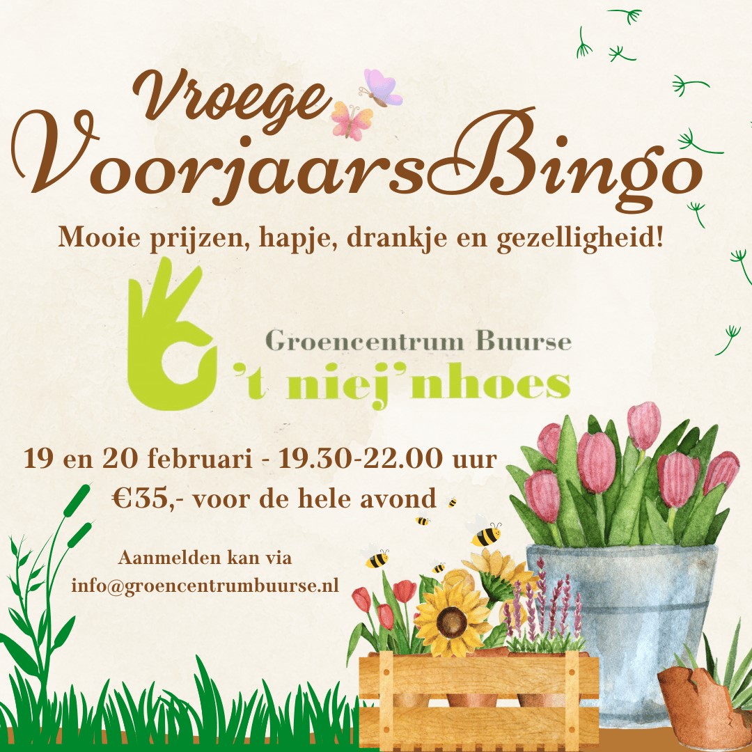 Vroege VoorjaarsBingo