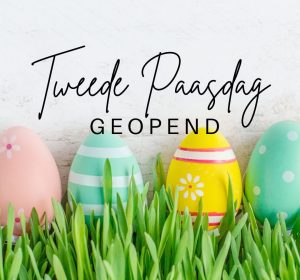 Tweede Paasdag open
