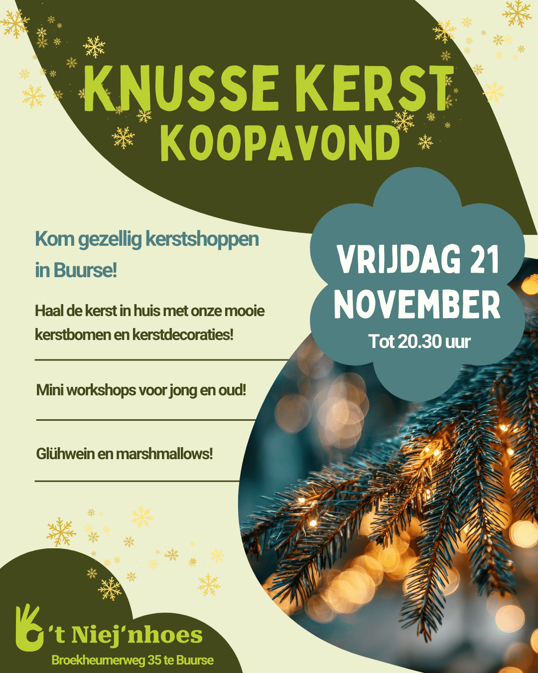 Knusse Kerst Koopavond