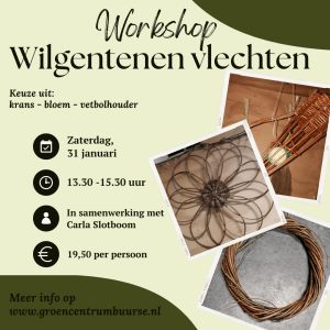Workshop Wilgentenen vlechten