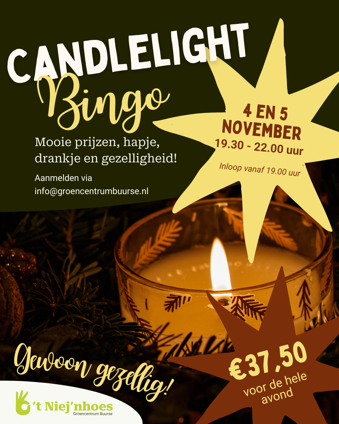 Candlelight Bingo